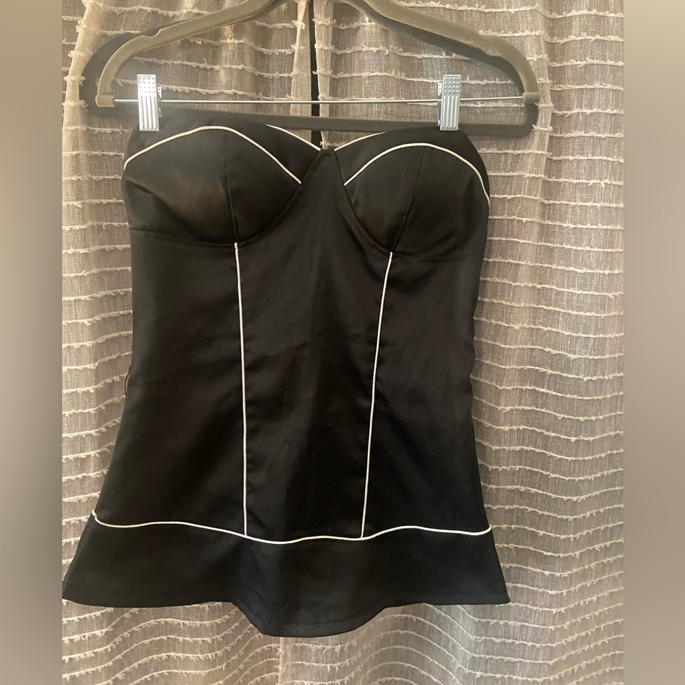 Cotton Express Elegant Black Blouse